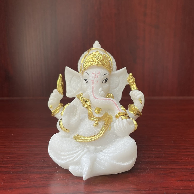 Statue Ganesh Home Desktop Furnishings Decoration Statue Ganesh Home Desktop Furnishings Decoration